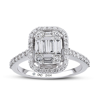 Baguette Diamant Ringe